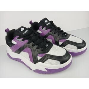 Decibel Shoes Men's Size US 10 Purple/White/Black DBVOL1, New Without Box